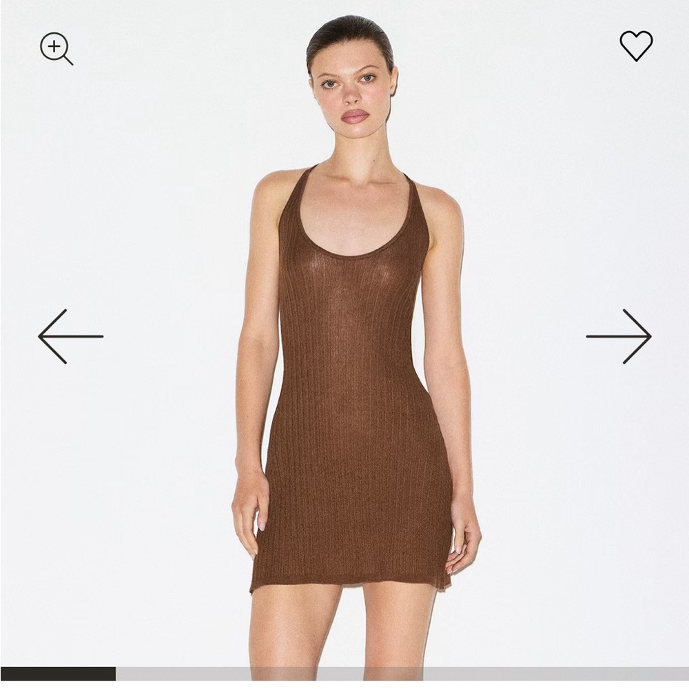 Skims sheer knit
